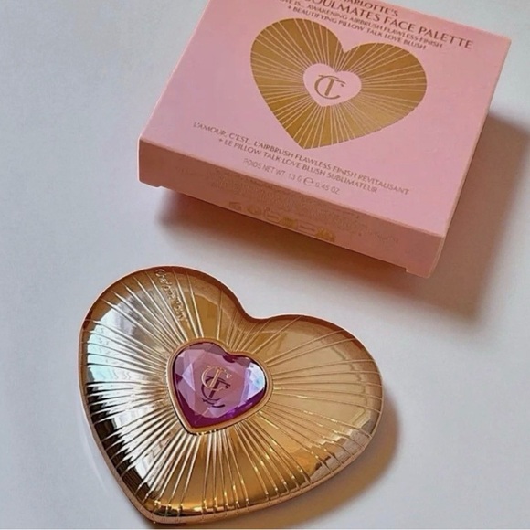 Charlotte, Tilbury, beauty, soulmate’s face, palette PILLOWTALK flawless pink - Picture 11 of 11